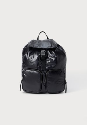 POCKET FLAP BACKPACK - Σακίδιο πλάτης - black