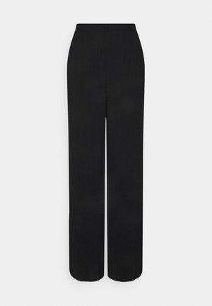 VMYOLU PLEAT WIDE PANT - Kangashousut - black