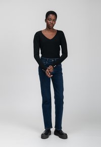 INFLUENCER PUFFED SLEEVES - Strickpullover - black