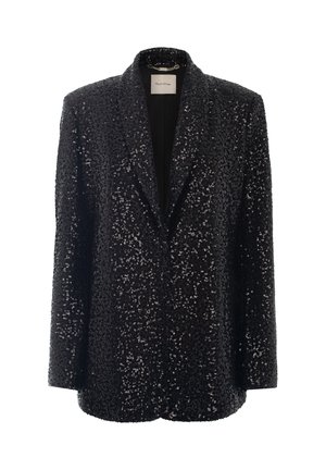 SEQUIN - Manteau court - black