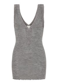 Woollen Lacey - Topp - grey melange