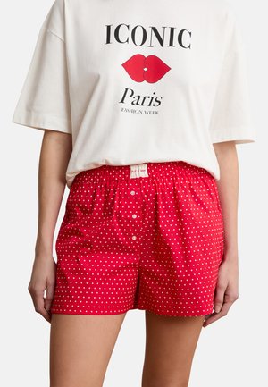 BOYFRIEND - Pyjamabroek - rouge