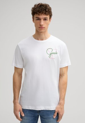 ALESSIO - Print T-shirt - weiß