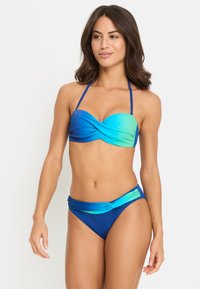 LASCANA - BANDEAU BIKINI SET - Bikini - blue/turquoise Miniatuurafbeelding 1