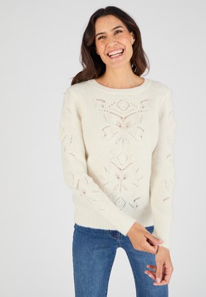 Jersey de punto - blanc cassé
