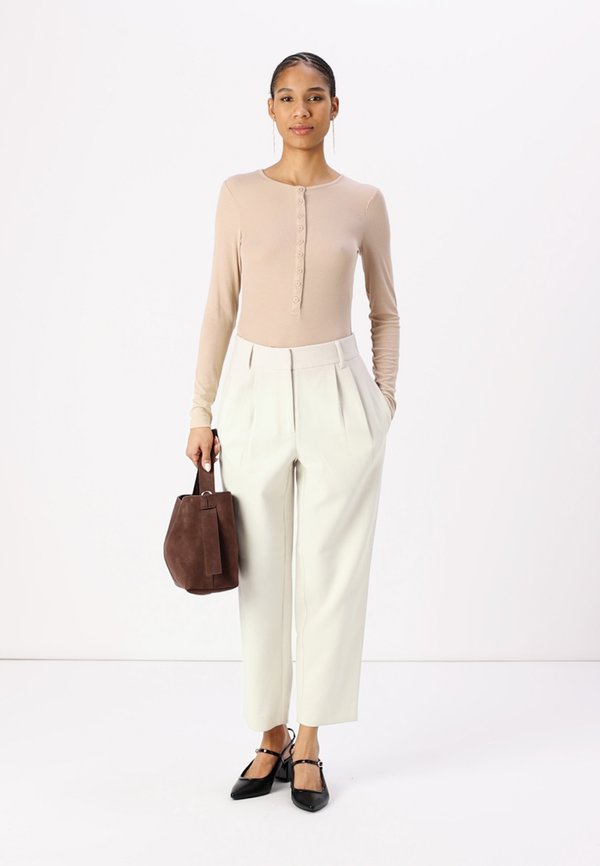 ALLY PANTS - Trousers - sand4