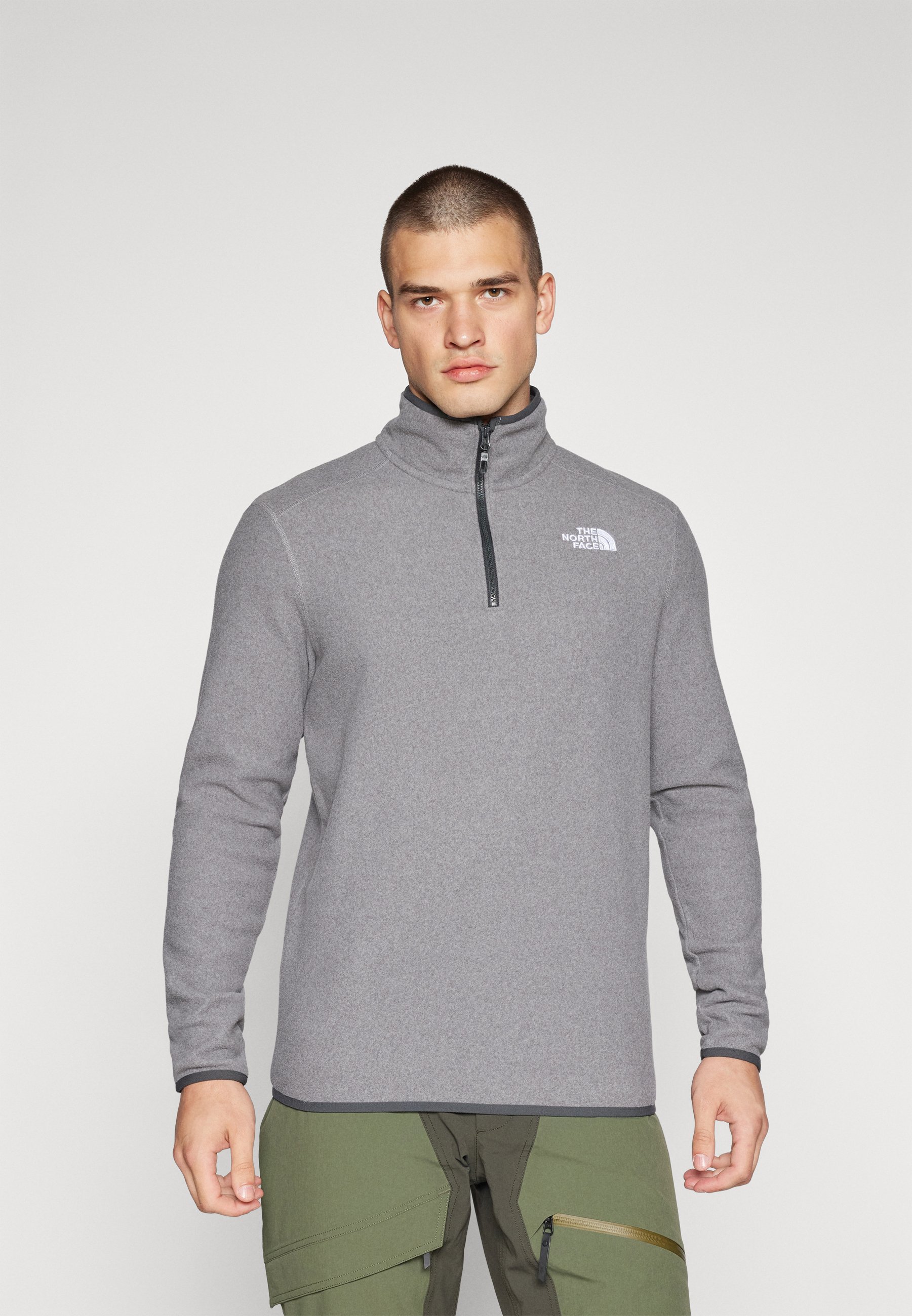 The North Face GLACIER 1/4 ZIP - Fleece jumper - medium grey 