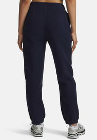 Under Armour ICON TERRY VARSITY - Trainingsbroek - midnight navy