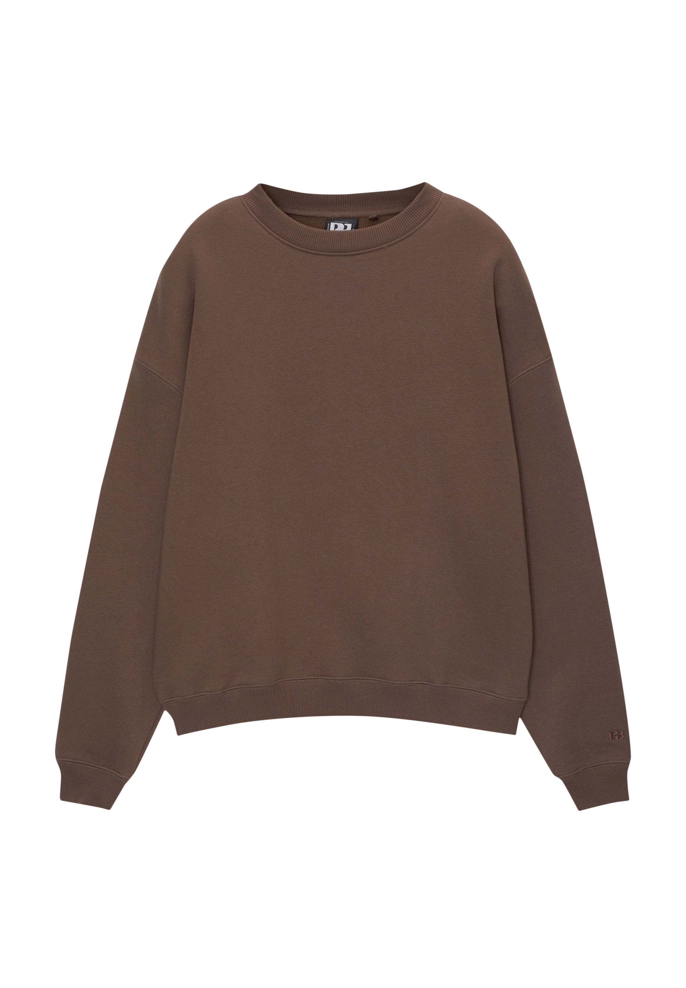 Dark brown sweatshirt
