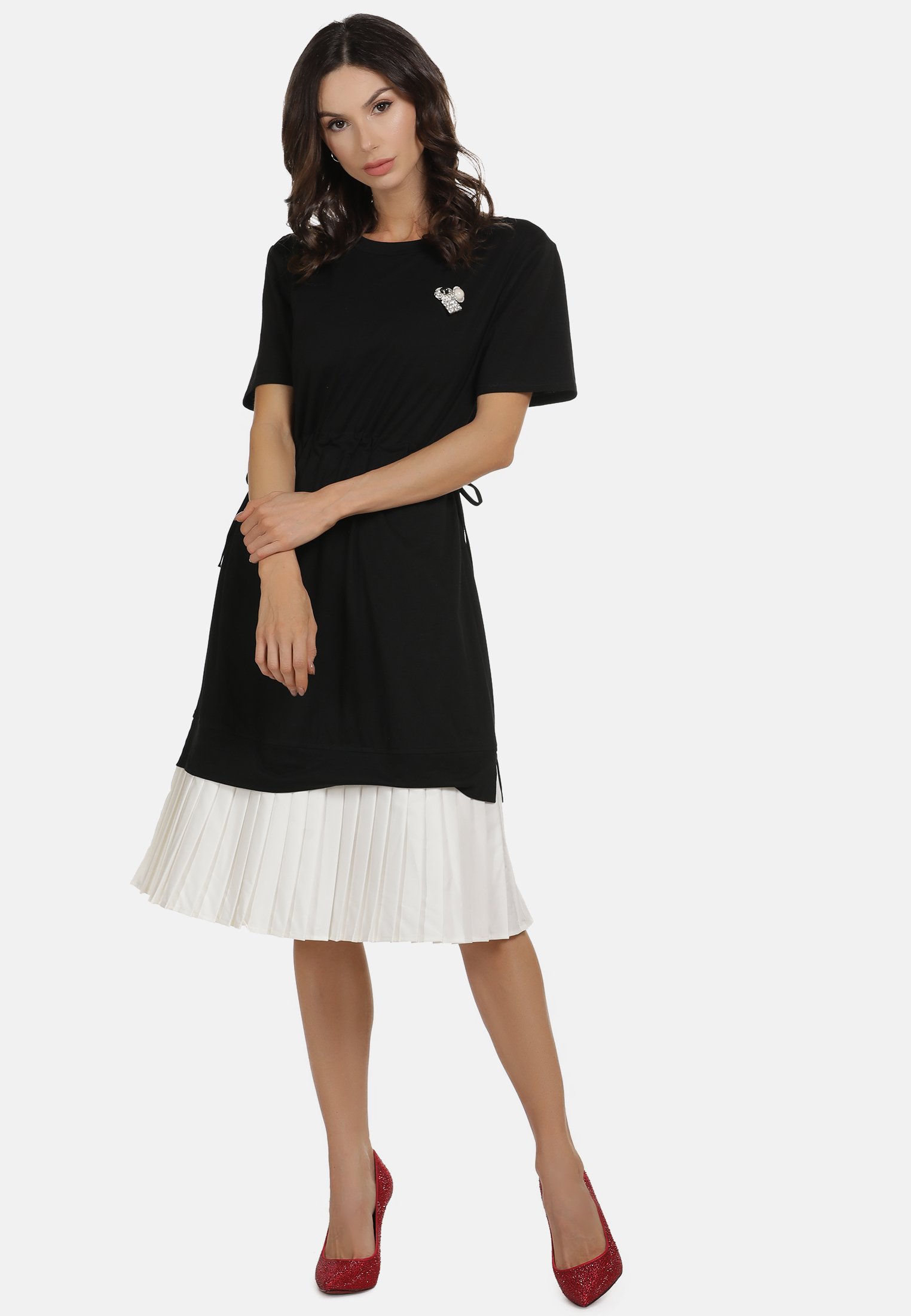 faina Cocktailkleid/festliches Kleid - schwarz weiss/schwarz - Zalando.de