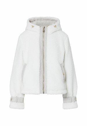 LIU JO, LIU JO TEDDY FABRIC JACKET - Chaqueta de invierno - white