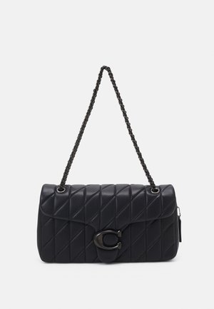 QUILTED TABBY SHOULDER BAG 33 WITH CHAIN - Rankinė - black