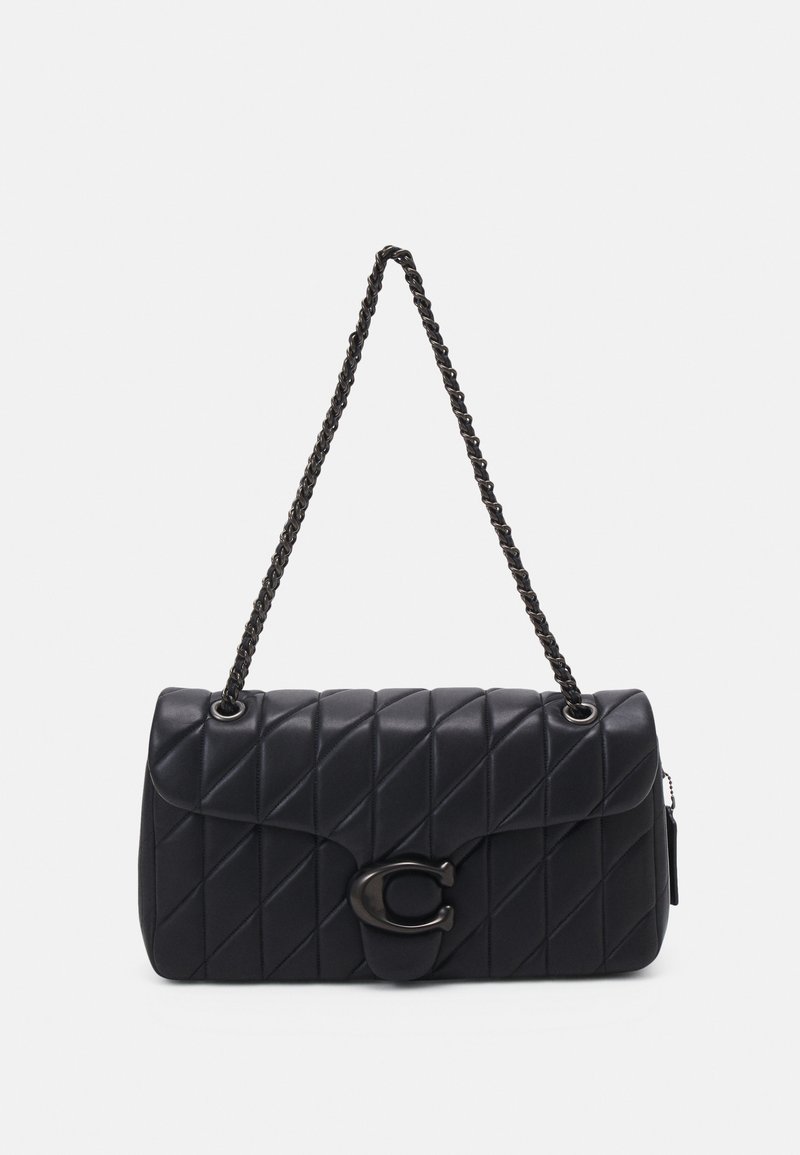 COACH QUILTED TABBY SHOULDER BAG 33 WITH CHAIN - Handbag - black 