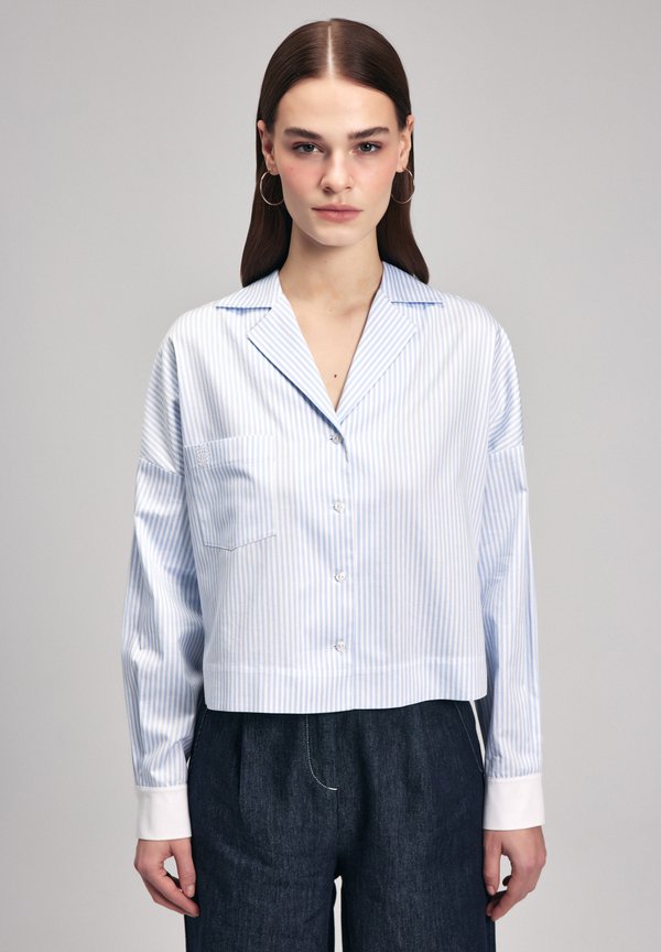 EMBROIDERY DETAILED - Hemdbluse