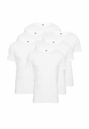 6-ER PACK RUND - Unterhemd/-shirt - white