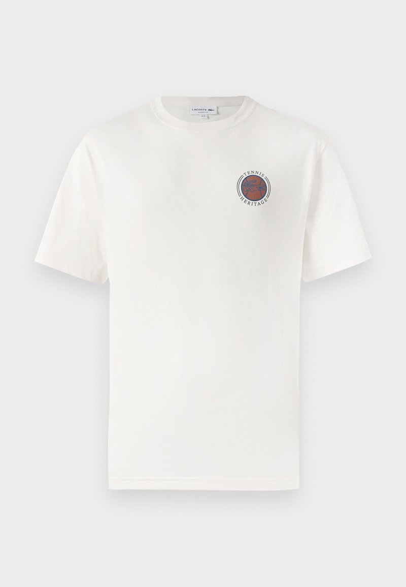 Lacoste T-shirt print crème