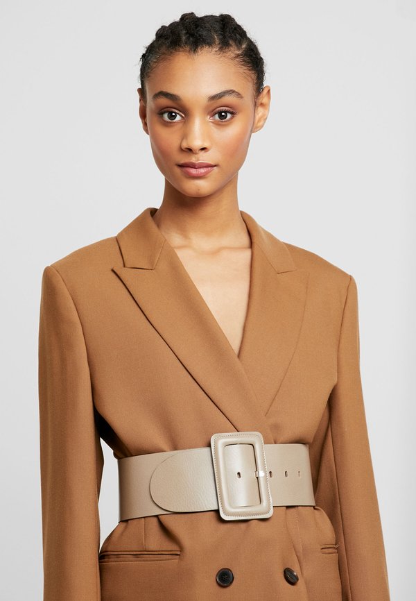 LEATHER WAISTBELT - Belt - taupe3