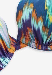 Myleene Klass PADDED HALTERNECK - Vrchný diel bikín - blue purple aztec