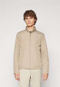 GANT QUILTED WINDCHEATER - Jachetă subțire - cold beige
