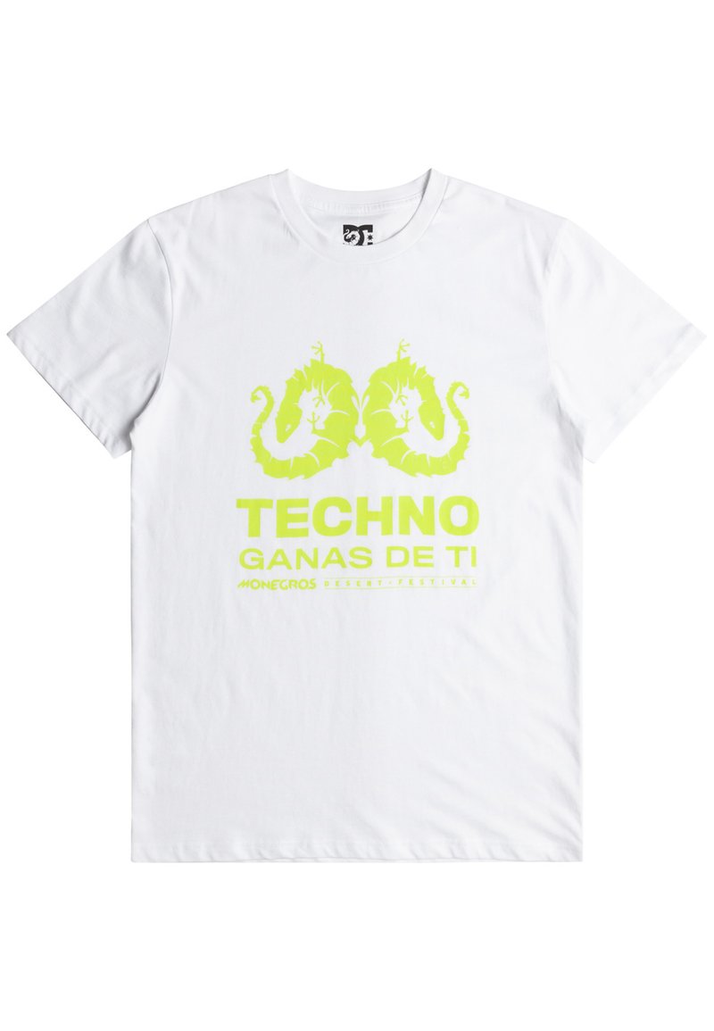 DC Shoes T-shirt print wit DC Shoes T-shirt print wit