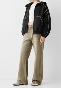 Bershka Giacca da mezza stagione - black
