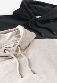 Next 2 PACK - REGULAR FIT - Džemperis su gobtuvu - black nude