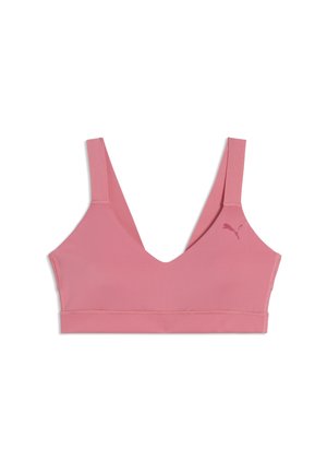 Reggiseno sportivo con sostegno medio - wild pink
