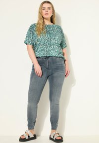 Studio Untold Vaqueros pitillo - blue grey denim