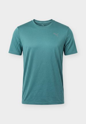 Puma, TAD ESSENTIALS SOLID CAT TEE - Αθλητικό μπλουζάκι - herb garden