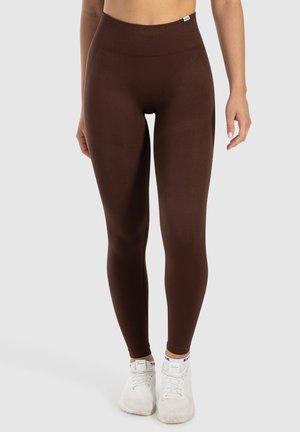 INFINITE BATIK SCRUNCH LEGGINGS - Leggings - braun