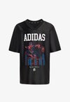 LITTLE KID MARVEL SPIDER-MAN TEE UNISEX - Μπλουζάκι με στάμπα - black/white