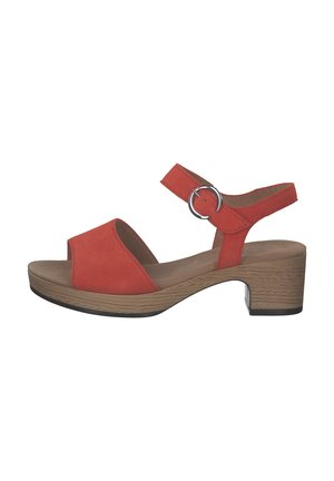 COMFORT  - Clogs - pumpkin s holz