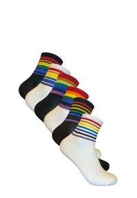 Mr Ukko 6 PACK PRIDE - Calze - black/white