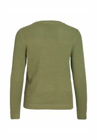 VILA VIDALO O-NECK - Stickad tröja - oil green