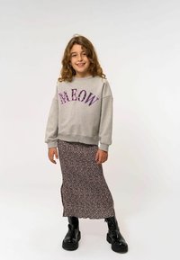 The New POLINA OS - Sportinis megztinis - light grey melange