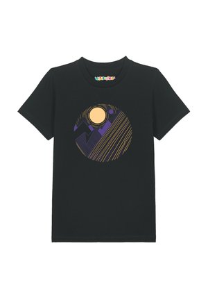 GEOMETRIC LANDSCAPE 3 - T-Shirt print - black