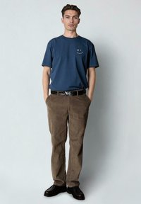 Clean Cut Copenhagen PATRICK  - T-shirts med print - key largo blue