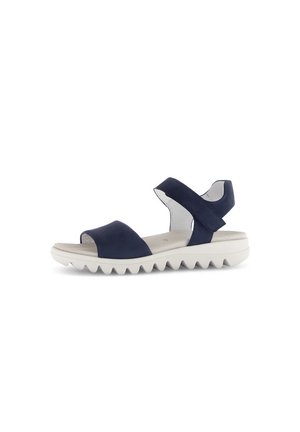 Sandalen met plateauzool - blau