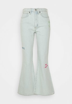 Obey Clothing RORY - Flared jeans - icy wash