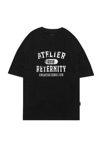 ATELIER EMBLEM  - T-shirts med print - black