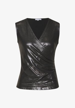 LASCANA Blouse - grau bedruckt