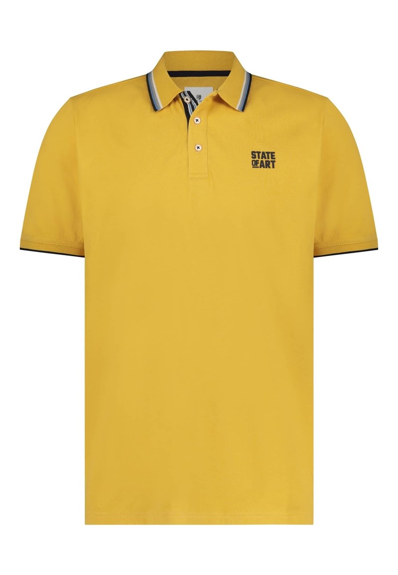 State of Art Poloshirt lichtgeel