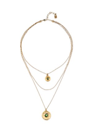 COLGANTE SER INTUITIVA VERDE U - Collier - dorado