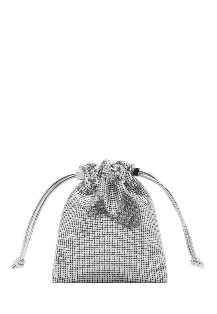 Mango Torba preko tijela - silver-coloured