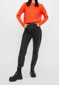 Pieces Jersey de punto - light red