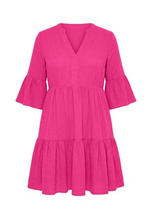 Studio Untold, Jurk - fuchsia pink