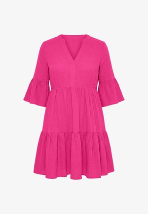 Studio Untold, Jurk - fuchsia pink