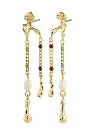 Oorbellen - gold-coloured plated