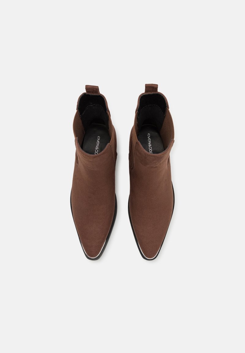 Even&Odd Stivaletti texani biker dark brown/marrone scuro