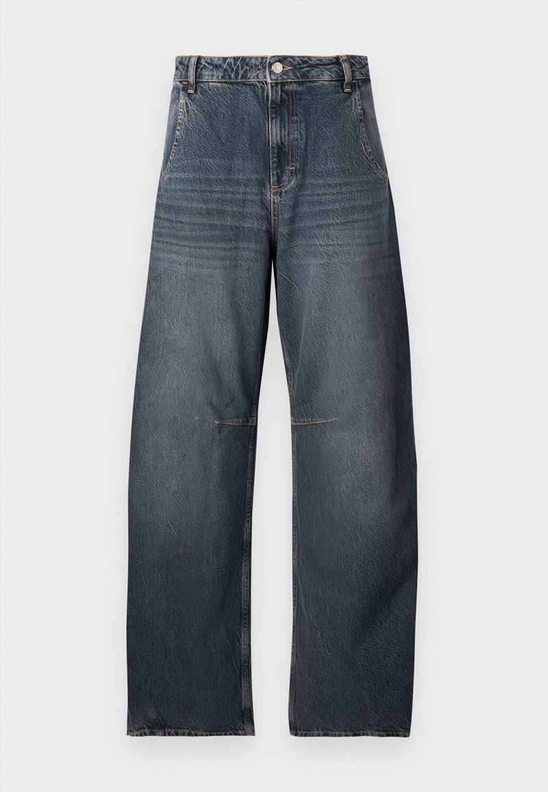 Topshop Straight leg jeans donkerblauw denim